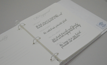 Load image into Gallery viewer, Wedding Memory Book with Custom Bow or Knot