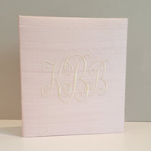 Load image into Gallery viewer, DIY Monogrammed Binder (w/o Bow) — Choose from over 20 Custom Fabrics!