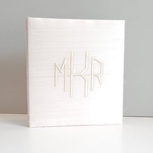 Load image into Gallery viewer, DIY Monogrammed Binder (w/o Bow) — Choose from over 20 Custom Fabrics!