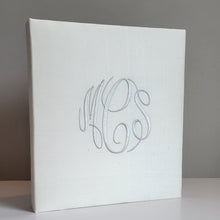 Load image into Gallery viewer, Wedding Memory Book - Ivory Silk (w/o Bow)