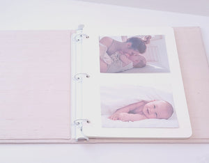 Photo Album (w/ SILK Bow) — Choose from over 20 Fabric Colors!