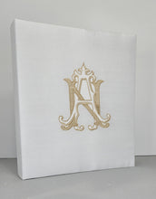 Load image into Gallery viewer, Imperfect Book - White Silk with Cream Soda Thread