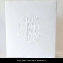 Load image into Gallery viewer, White Silk - Baby Memory Book