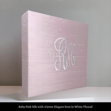 Load image into Gallery viewer, Baby Pink Silk - Baby Memory Book