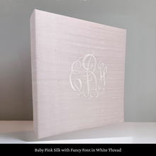 Load image into Gallery viewer, Baby Pink Silk - Baby Memory Book