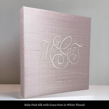 Load image into Gallery viewer, Baby Pink Silk - Baby Memory Book