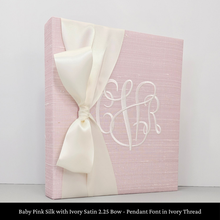 Load image into Gallery viewer, Baby Pink Silk - Baby Memory Book