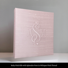 Load image into Gallery viewer, Baby Pink Silk - Baby Memory Book