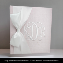 Load image into Gallery viewer, Baby Pink Silk - Baby Memory Book