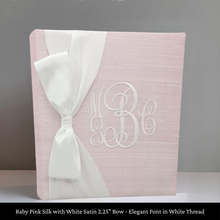 Load image into Gallery viewer, Baby Pink Silk - Baby Memory Book