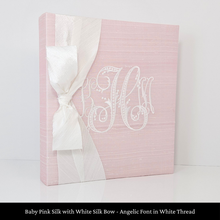 Load image into Gallery viewer, Baby Pink Silk - Baby Memory Book