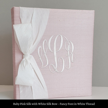 Load image into Gallery viewer, Baby Pink Silk - Baby Memory Book