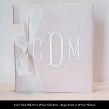 Load image into Gallery viewer, Baby Pink Silk - Baby Memory Book