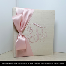Load image into Gallery viewer, Cream Silk - Baby Memory Book