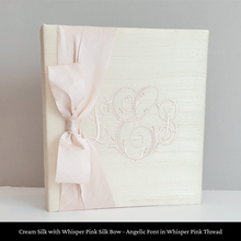 Load image into Gallery viewer, Cream Silk - Baby Memory Book