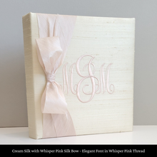 Load image into Gallery viewer, Cream Silk - Baby Memory Book