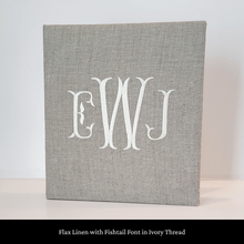 Load image into Gallery viewer, Flax Linen - Baby Memory Book