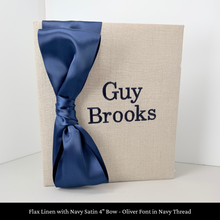 Load image into Gallery viewer, Flax Linen - Baby Memory Book