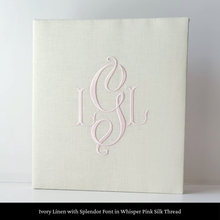 Load image into Gallery viewer, Ivory Linen - Baby Memory Book