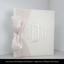 Load image into Gallery viewer, Ivory Silk - Baby Memory Book