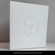 Load image into Gallery viewer, Ivory Silk - Baby Memory Book