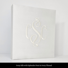 Load image into Gallery viewer, Ivory Silk - Baby Memory Book