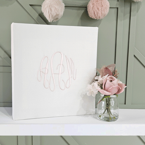 White Silk Keepsake Book