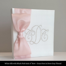 Load image into Gallery viewer, White Silk - Baby Memory Book