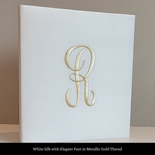 Load image into Gallery viewer, White Silk - Baby Memory Book