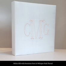 Load image into Gallery viewer, White Silk - Baby Memory Book