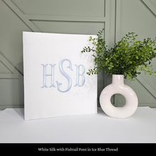 Load image into Gallery viewer, White Silk - Baby Memory Book