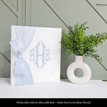 Load image into Gallery viewer, White Silk - Baby Memory Book