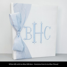 Load image into Gallery viewer, White Silk - Baby Memory Book