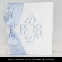 Load image into Gallery viewer, White Silk - Baby Memory Book