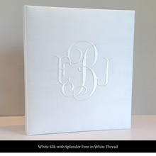 Load image into Gallery viewer, White Silk - Baby Memory Book