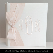 Load image into Gallery viewer, White Silk - Baby Memory Book