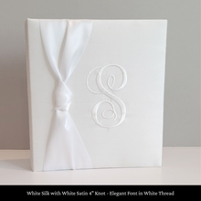 Load image into Gallery viewer, White Silk - Baby Memory Book
