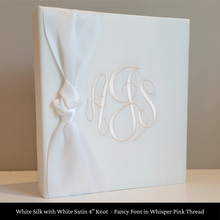Load image into Gallery viewer, White Silk - Baby Memory Book