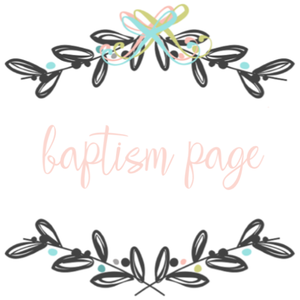 Add On Page - Baptism