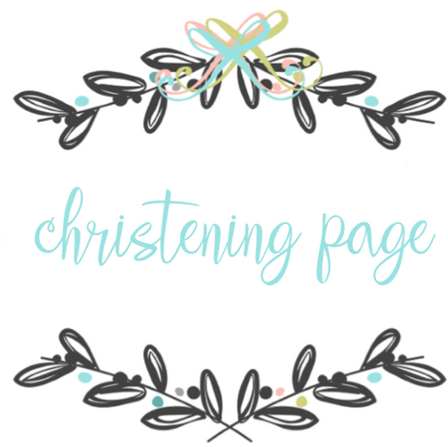 Add On Page - Christening Page
