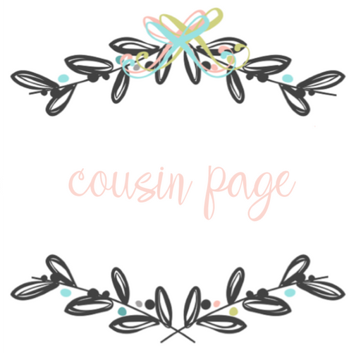 Add On Page - Big Cousin Page