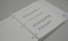 Load image into Gallery viewer, Wedding Memory Book - Ecru Silk (w/ SATIN Bow)