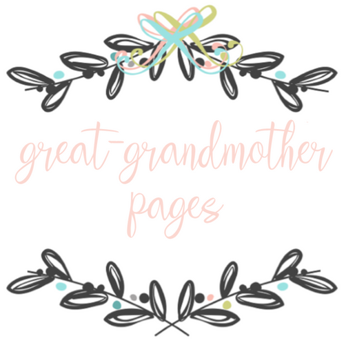 Add On Page - My Great-Grandmother
