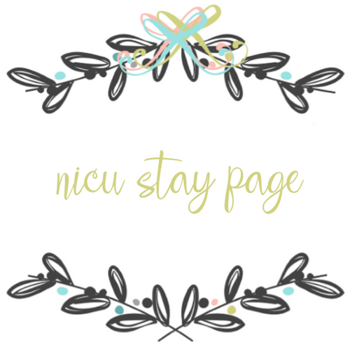 Add On Page - NICU Stay Page