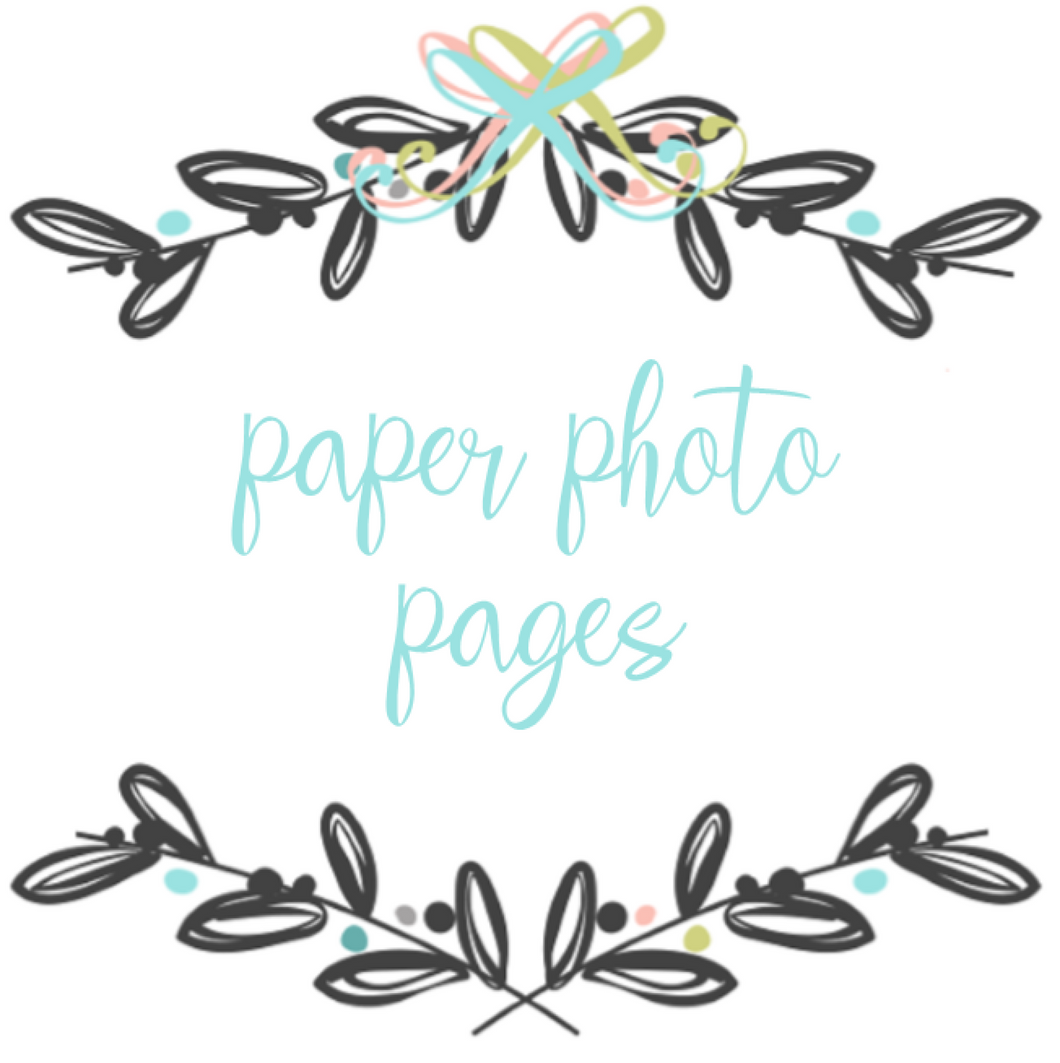 Add On Page - Paper Photo Pages/Blank Pages