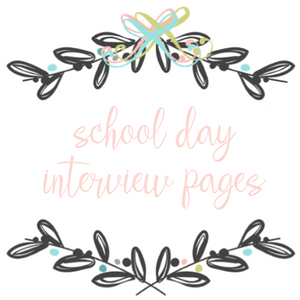 Add On Page - School Interview Pages